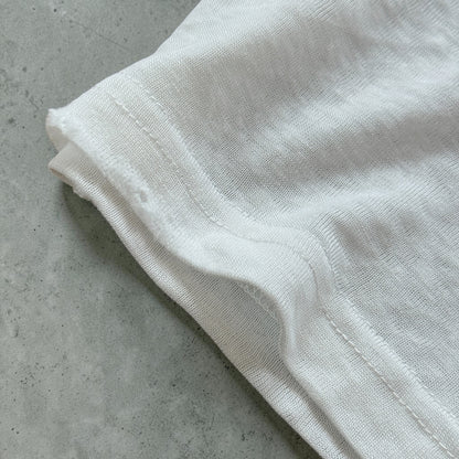 WORN TEE | Off-White Sheer T-Shirt