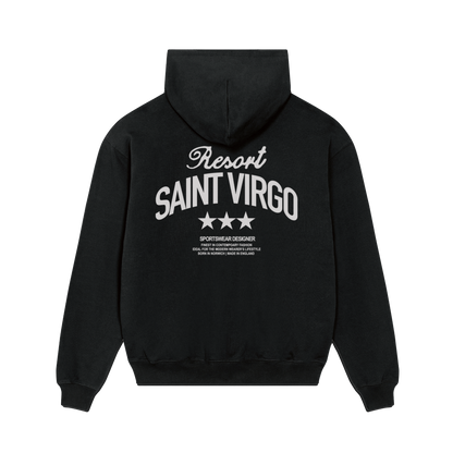 Saint Virgo Resort Hoodie, perfect for leisure and performance, blending contemporary sportswear with luxury fabrics. A piece of athletic essentialism, redefining sportswear for the modern lifestyle.