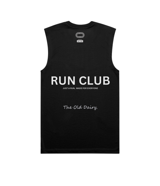 RUN CLUB PERFORMANCE TANK | Black