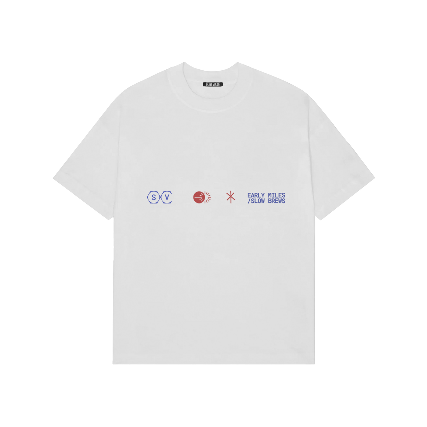RUN CLUB | Washed White T-Shirt