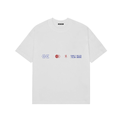 RUN CLUB | Washed White T-Shirt