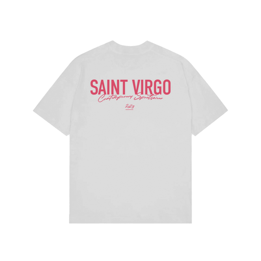 Saint Virgo Athlete T-shirt, designed for the modern athlete, offering contemporary sportswear with a focus on athletic essentialism. This ready-to-wear luxury sportswear piece is perfect for those redefining sportswear with style and performance.