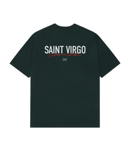 Saint Virgo Athlete T-shirt, designed for the modern athlete, offering contemporary sportswear with a focus on athletic essentialism. This ready-to-wear luxury sportswear piece is perfect for those redefining sportswear with style and performance.