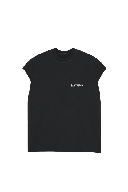 ATHLETE | Washed Black Cut Off Tank