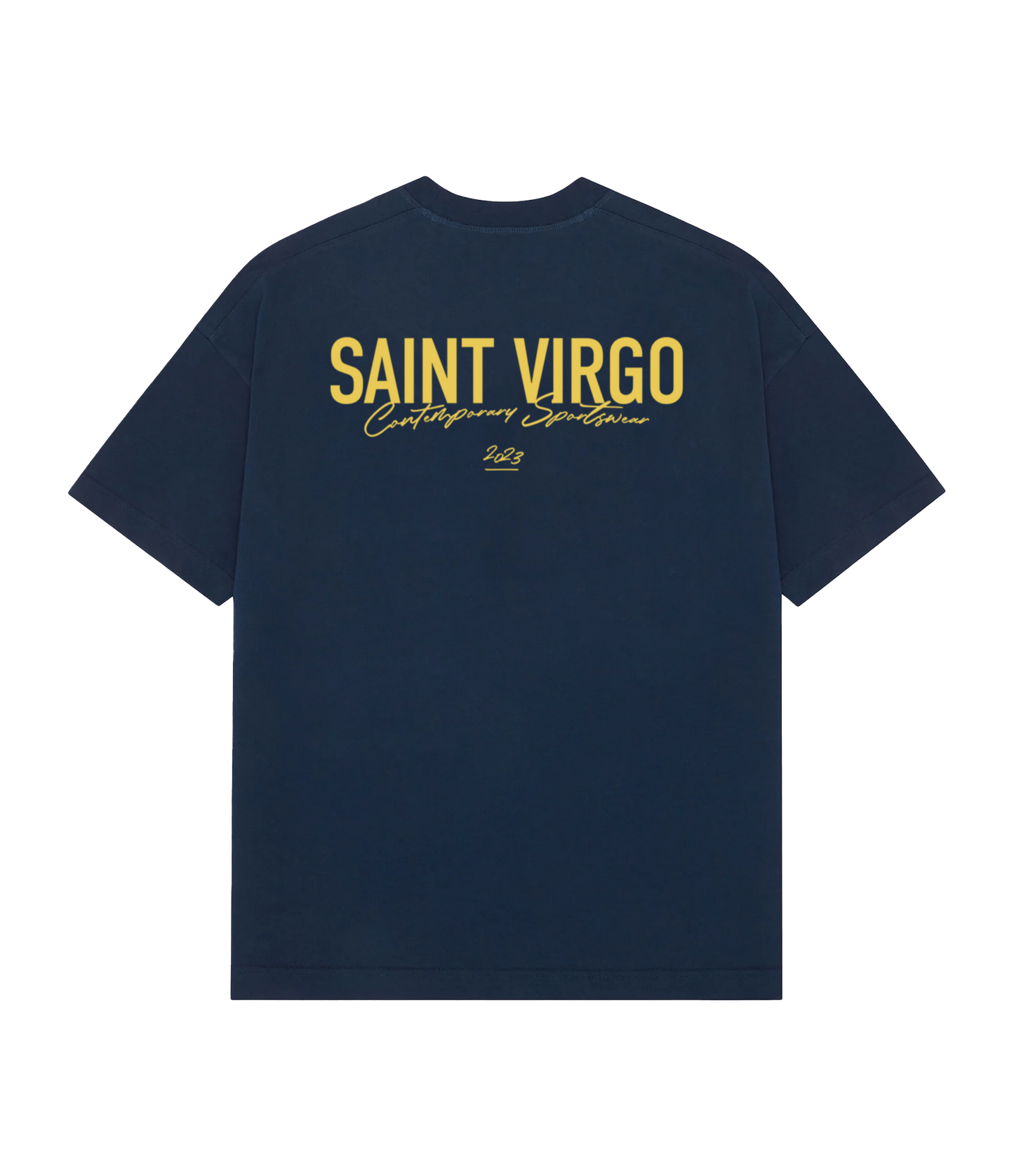 ATHLETE | Midnight Navy/Yellow T-Shirt