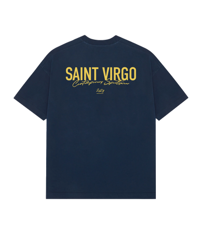 ATHLETE | Midnight Navy/Yellow T-Shirt