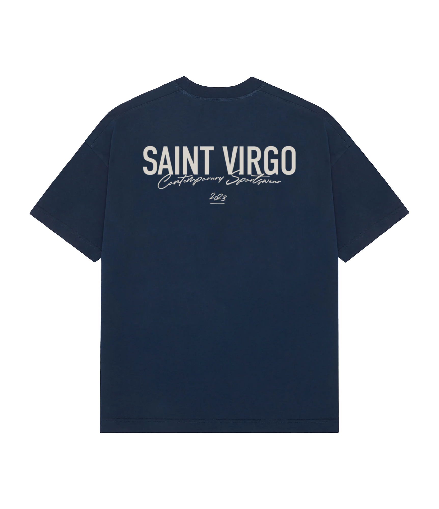 Saint Virgo Athlete T-shirt, designed for the modern athlete, offering contemporary sportswear with a focus on athletic essentialism. This ready-to-wear luxury sportswear piece is perfect for those redefining sportswear with style and performance.