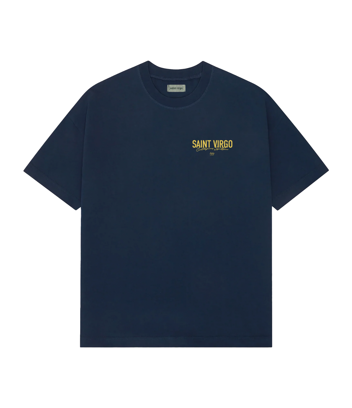 ATHLETE | Midnight Navy/Yellow T-Shirt