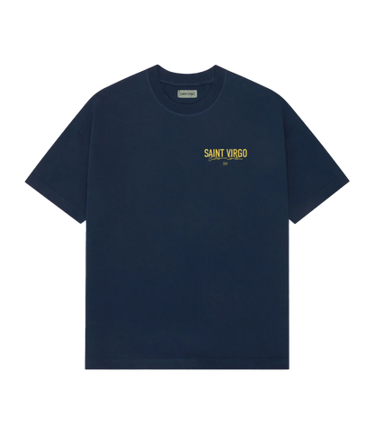 ATHLETE | Midnight Navy/Yellow T-Shirt