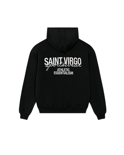 ATHLETIC ESSENTIALISM | Black Hoodie