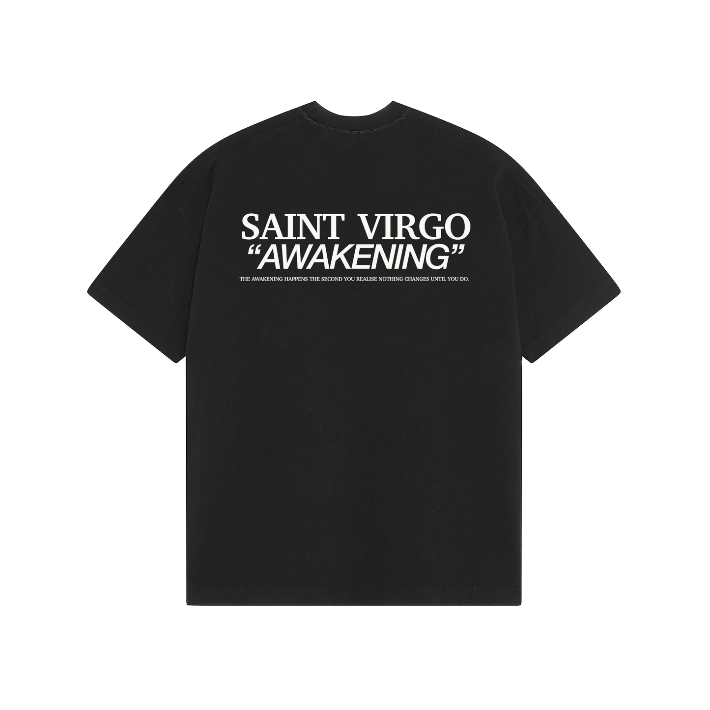 AWAKENING | Faded Black T-Shirt