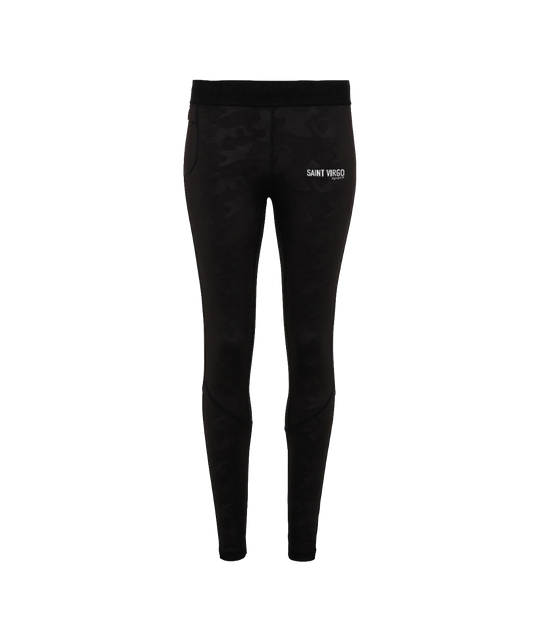 RUNNING LEGGINGS | Black Camo