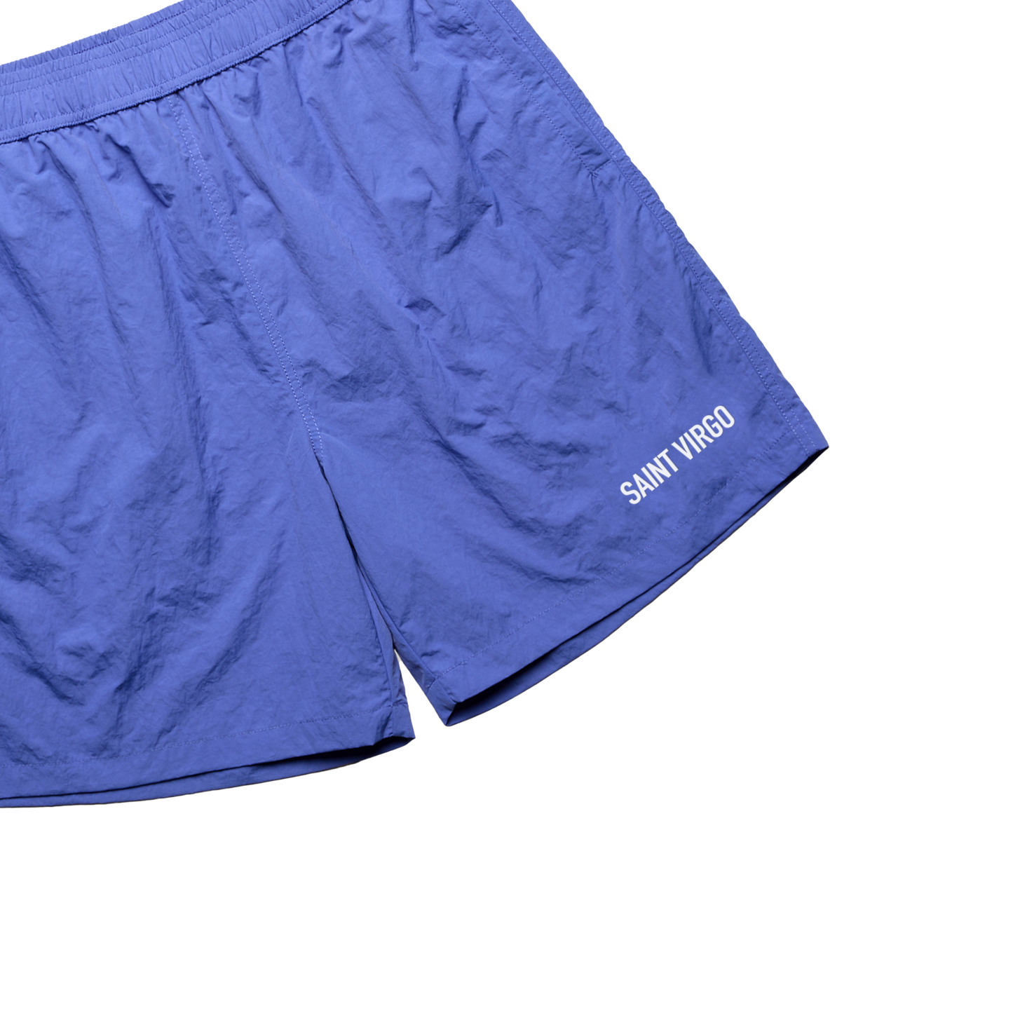 NYLON LOGO | Blue Shorts