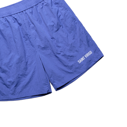 NYLON LOGO | Blue Shorts