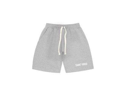 BRAND LOGO | Grey Shorts