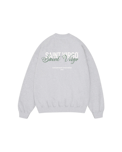 DOUBLE LOGO | Grey Sweatshirt