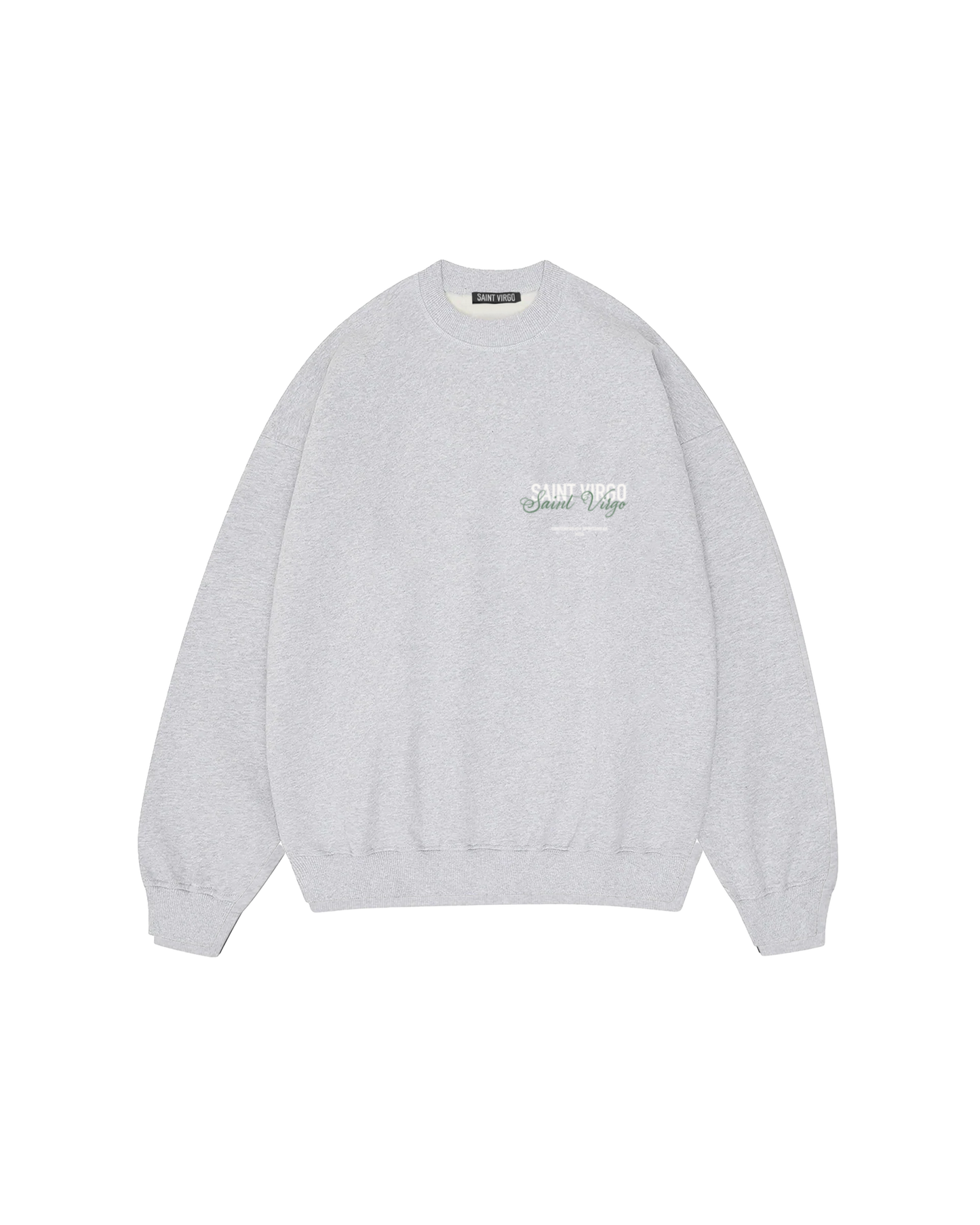 DOUBLE LOGO | Grey Sweatshirt