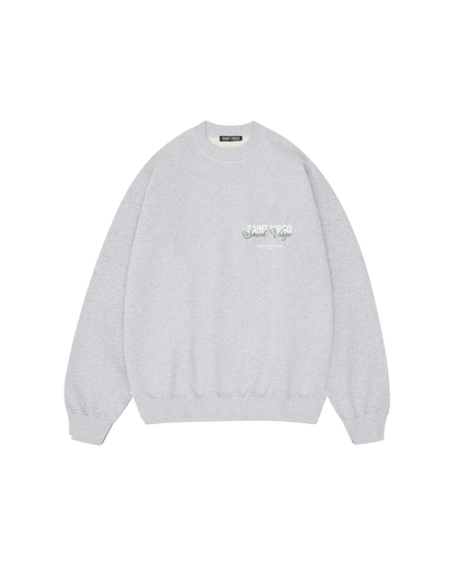 DOUBLE LOGO | Grey Sweatshirt