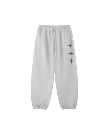 RACER STAR | Marl Grey Sweatpants