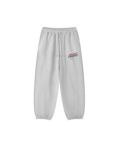 RACER STAR | Marl Grey Sweatpants