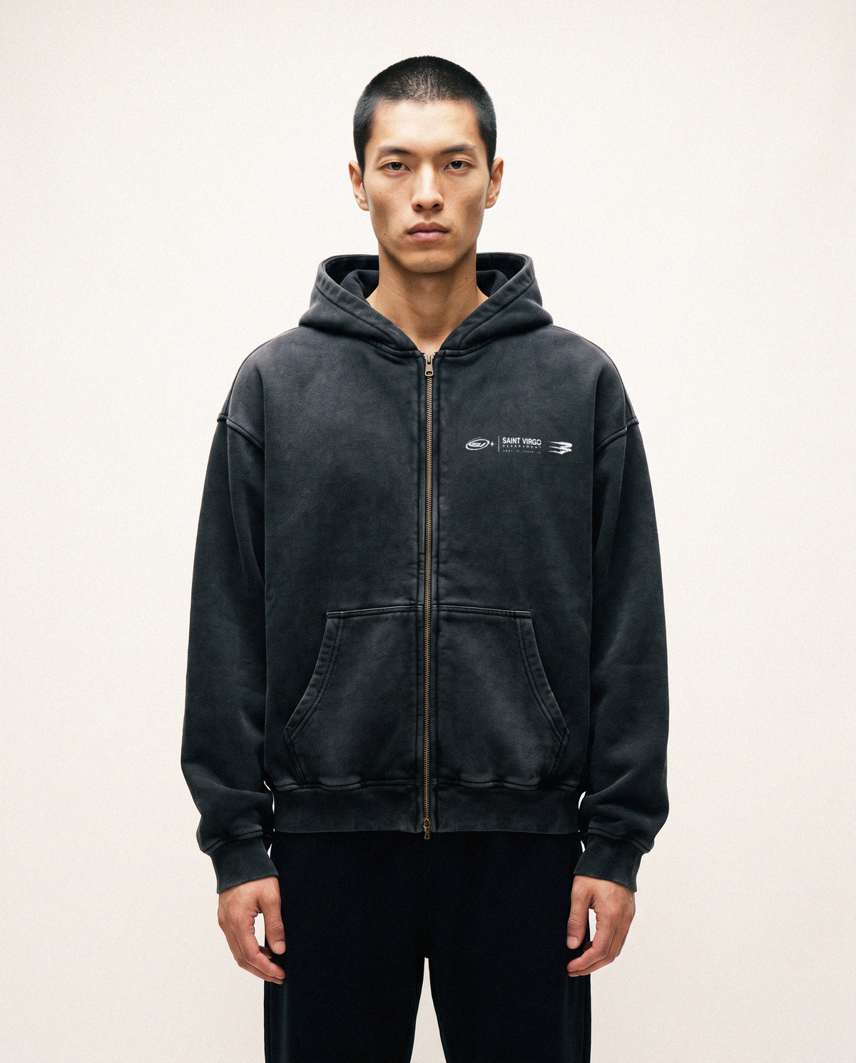 HOLLYWOOD ZIPPED HOODIE