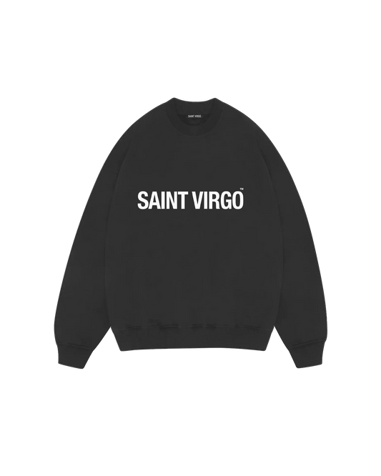 SPILT LOGO | Vintage Black Sweatshirt