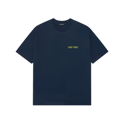 ATHLETE | Navy/Yellow T-Shirt