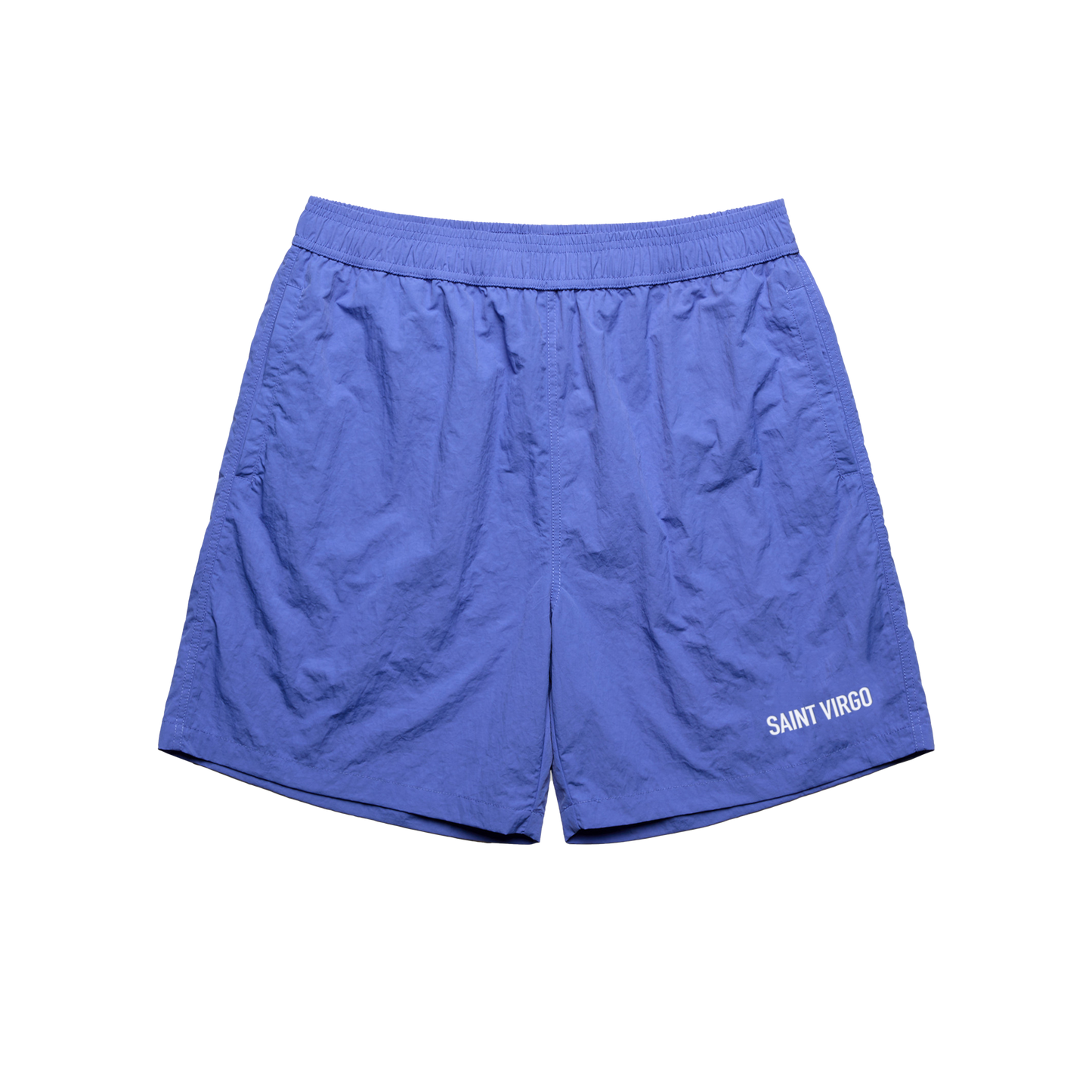 NYLON LOGO | Blue Shorts