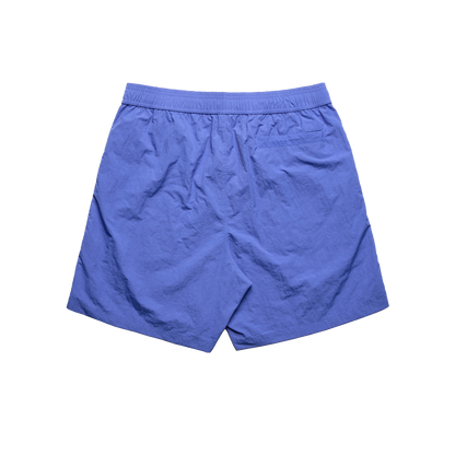 NYLON LOGO | Blue Shorts