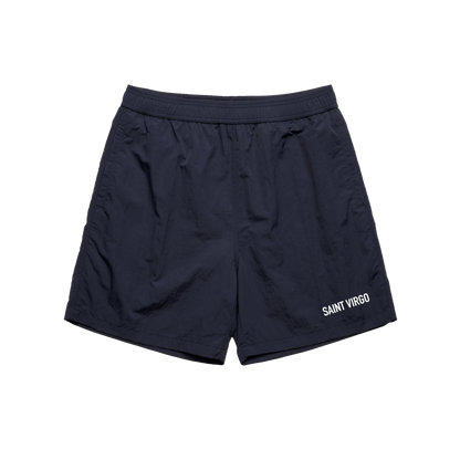 NYLON LOGO | Midnight Navy/White Shorts