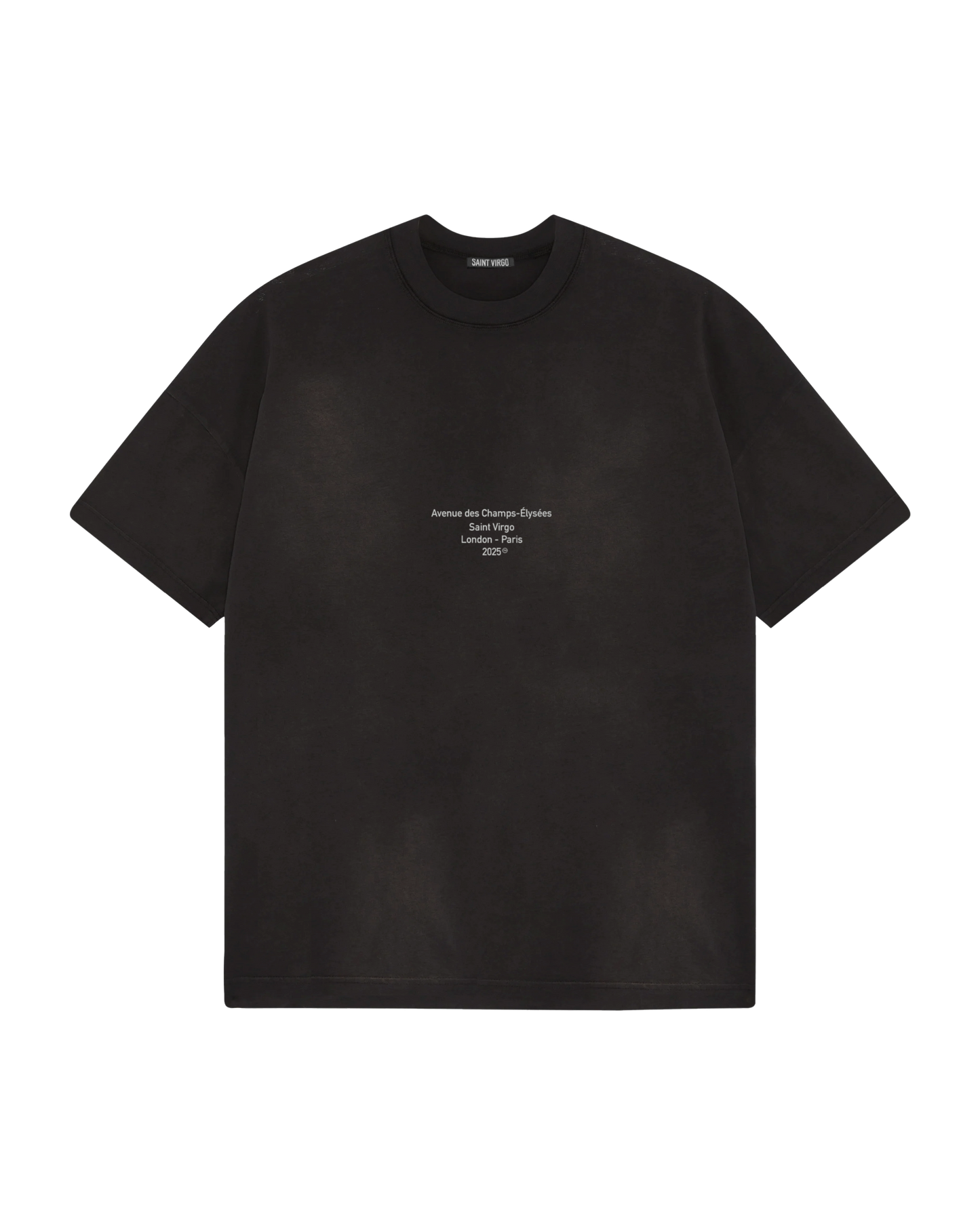 LDN - PARIS | Distressed Black T-Shirt