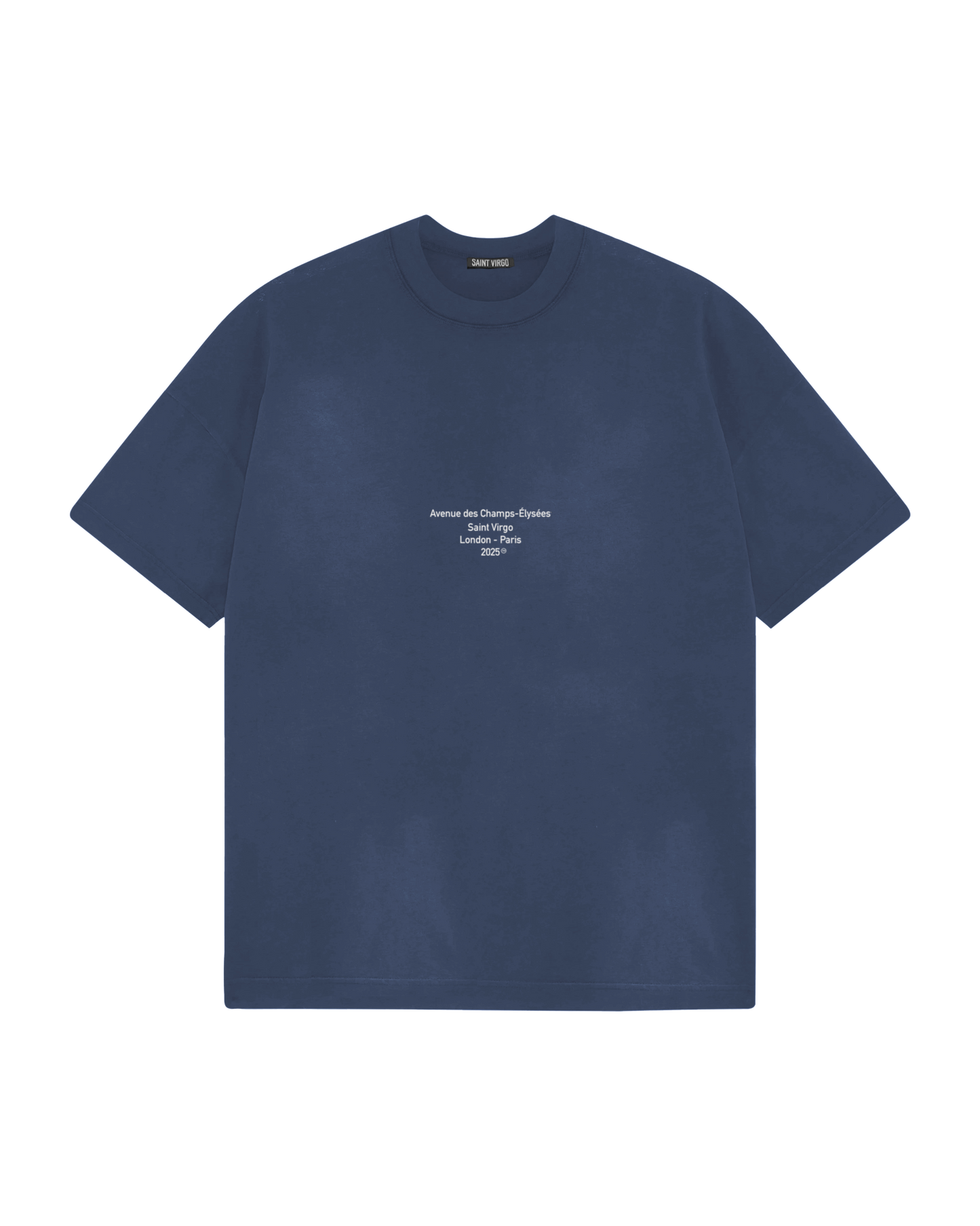 LDN - PARIS | Distressed Blue T-Shirt