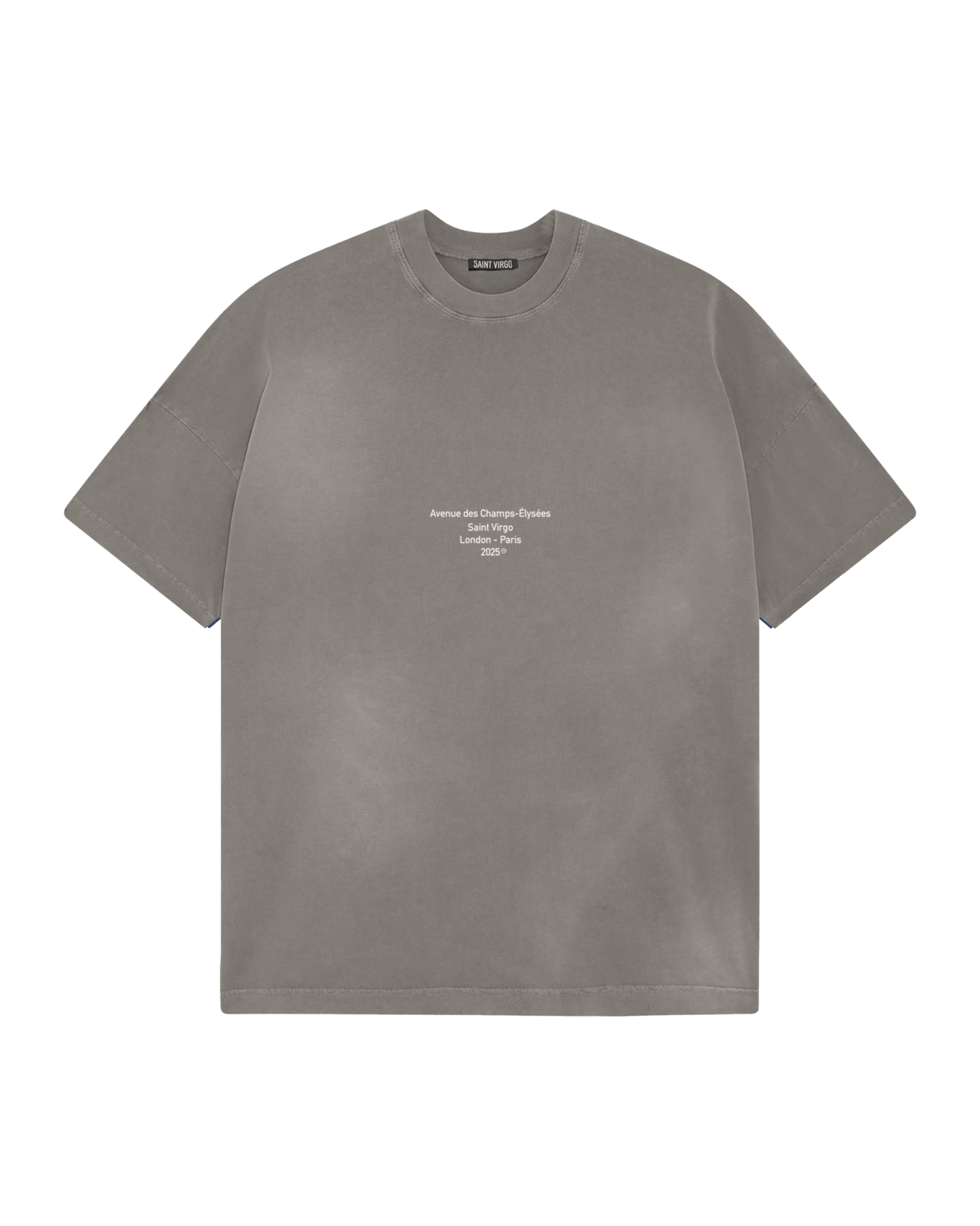 LDN - PARIS | Distressed Grey T-Shirt