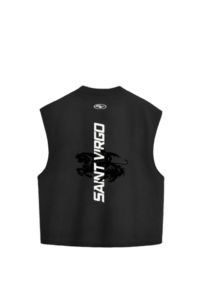 PRESSURE BUILDS ATHLETES | Vintage Black Cut Off