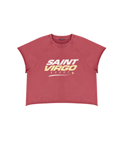 RACER STAR | Sunfaded Red T-Shirt