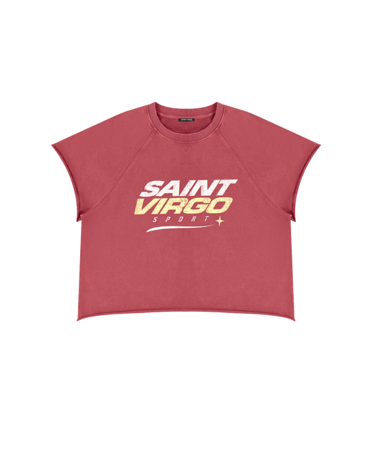 RACER STAR | Sunfaded Red T-Shirt