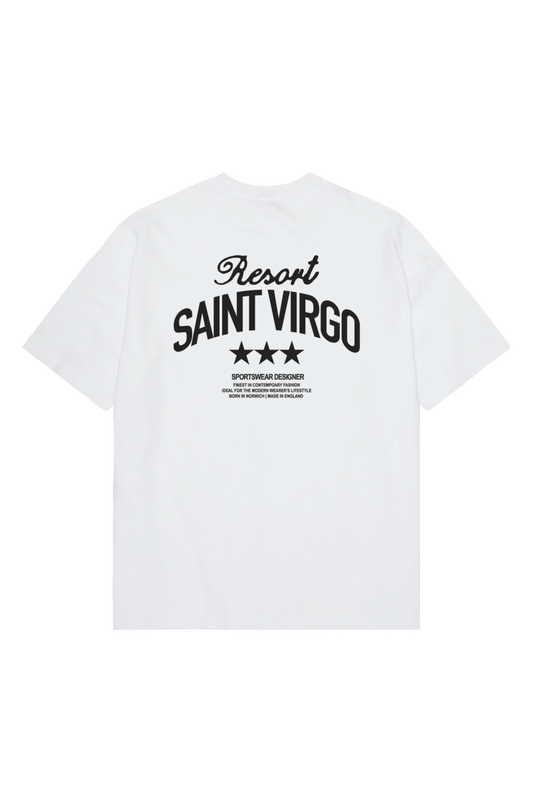 Saint Virgo Resort T-shirt, perfect for leisure and performance, blending contemporary sportswear with luxury fabrics. A piece of athletic essentialism, redefining sportswear for the modern lifestyle.