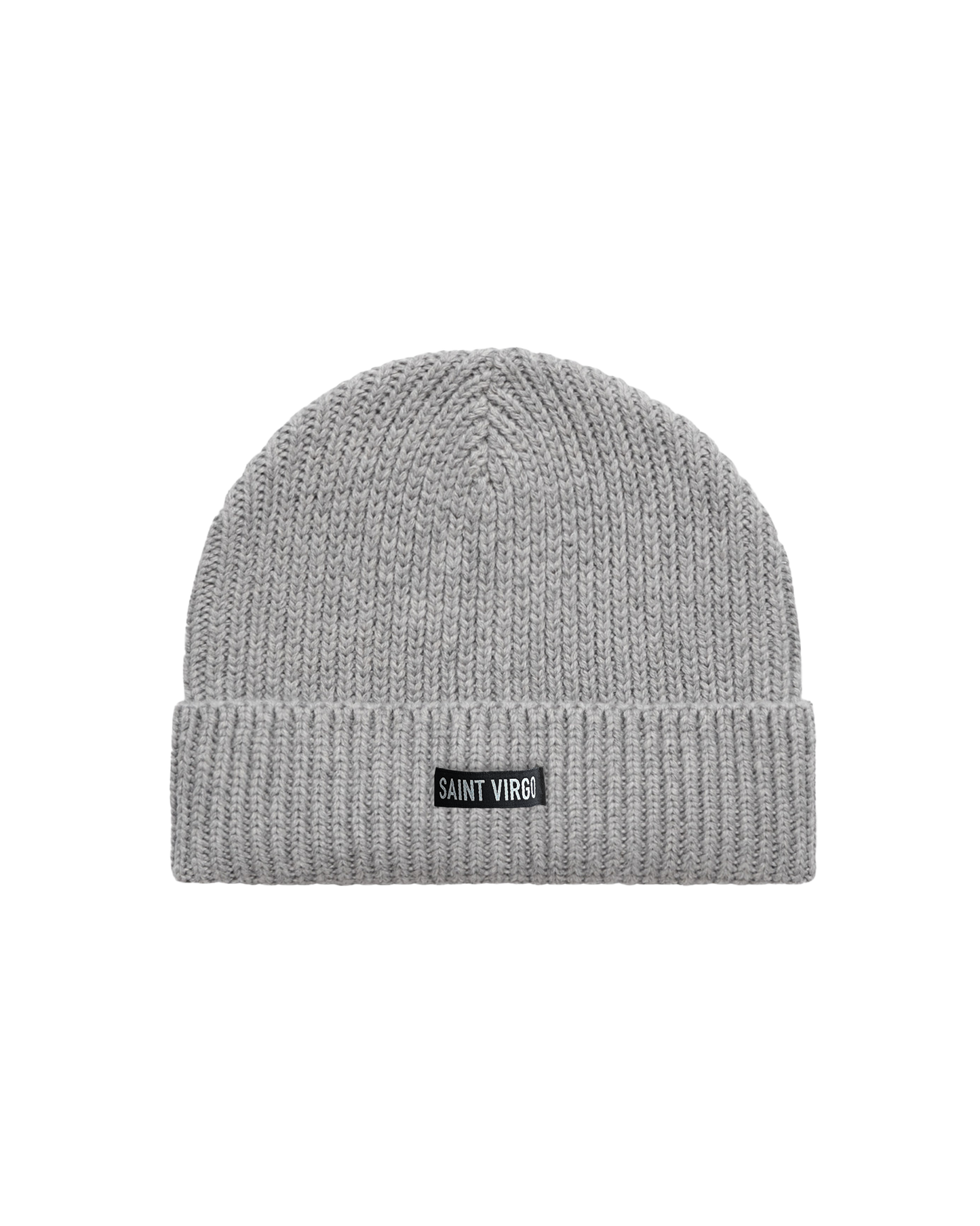 ESSENTIAL | Grey Ribbed Beanie