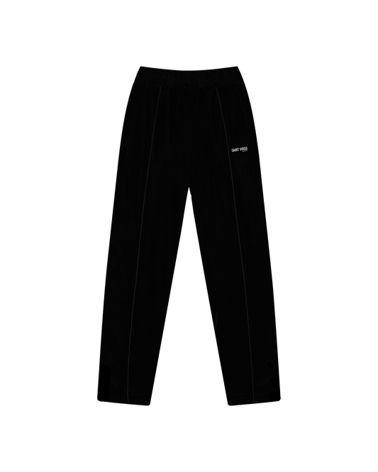 SPORT LOGO | Black Track Pants