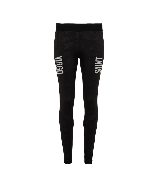 SPLIT LOGO | Run Leggings/Black Camo