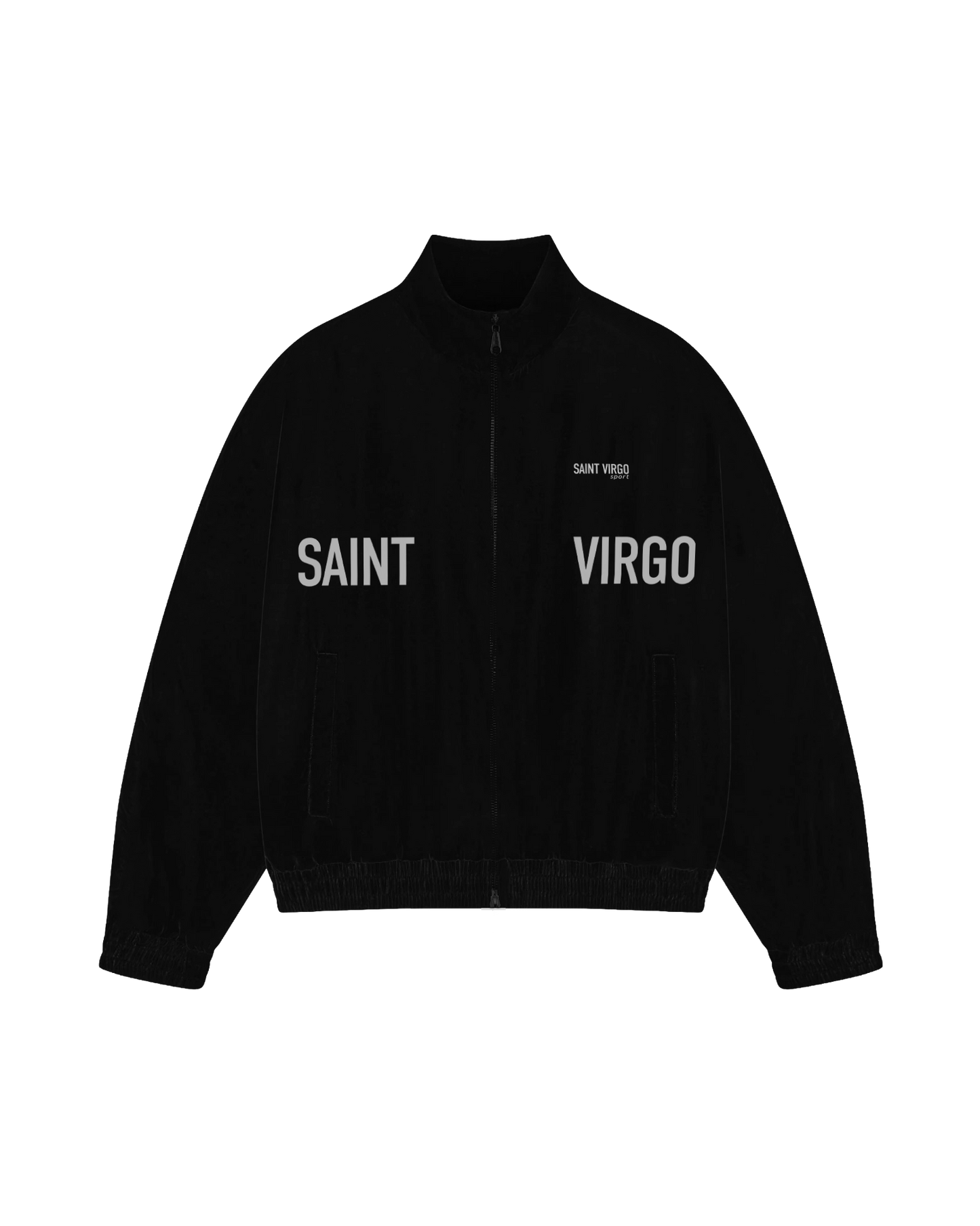 SPLIT LOGO | Black Track Jacket