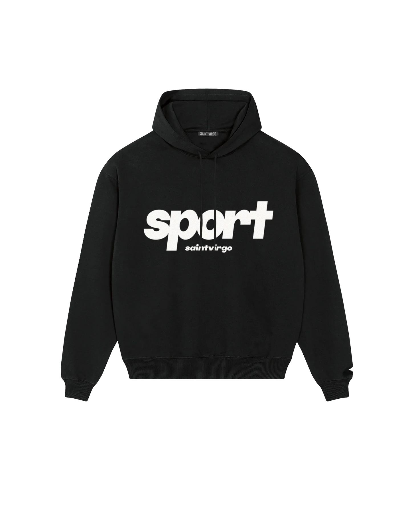 SPORT | Distressed Black Hoodie
