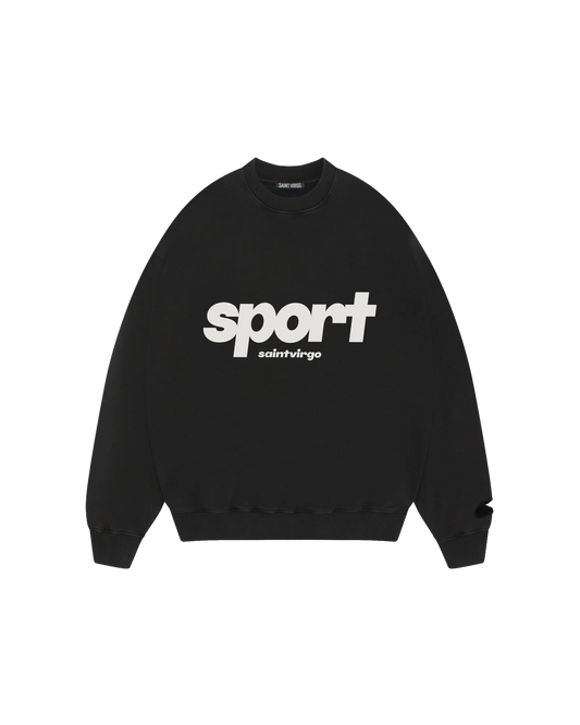 SPORT | Vintage Black Sweatshirt