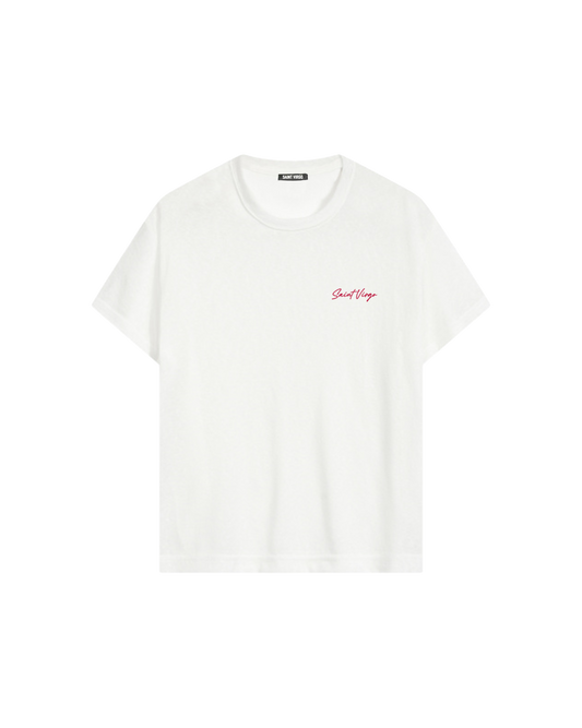 SUMMER SIGNATURE | Off-White Sheer T-Shirt