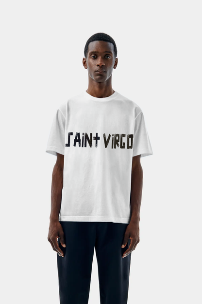 TAPE SCRIPT | Faded White T-Shirt