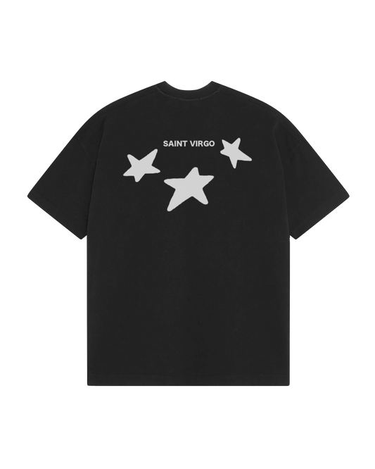 TRIPLE STAR | Faded Black T-Shirt