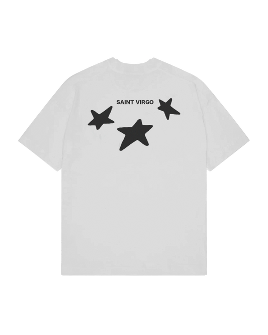 TRIPLE STAR | Faded White T-Shirt