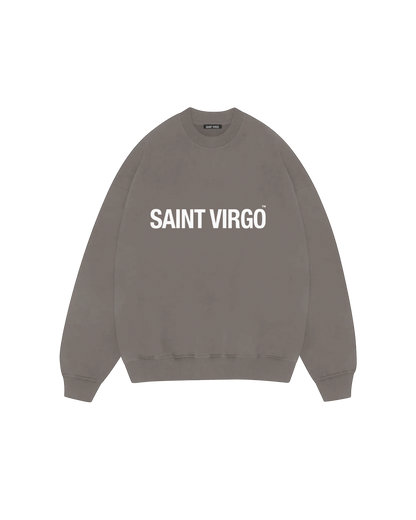 SPILT LOGO | Washed Black Sweatshirt