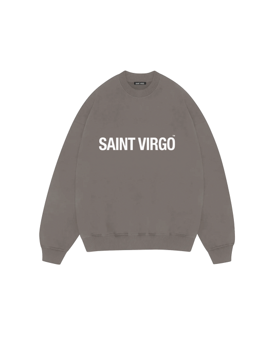 SPILT LOGO | Washed Black Sweatshirt