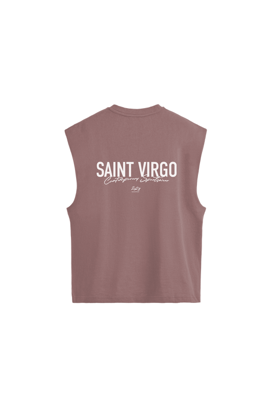 ATHLETE | Vintage Red Cut Off Tank